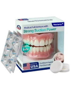 Neslemy® Medical Full Denture with Strong Suction