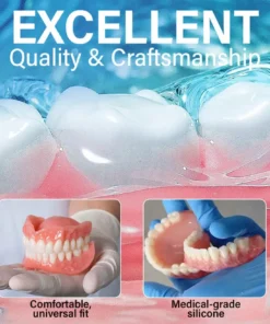 Neslemy® Medical Full Denture with Strong Suction