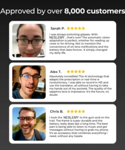 NESLEMY™ AI-Powered Adaptive Glasses