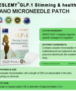 NESLEMY®Tirzepatide Slimming & health NANO MICRONEEDLE PATCH