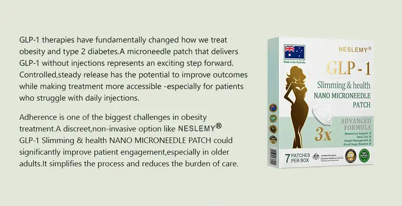 NESLEMY®Tirzepatide Slimming & health NANO MICRONEEDLE PATCH