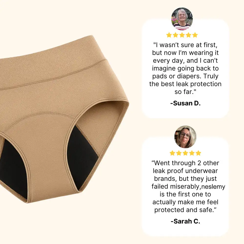 NESLEMY™ 100% Leak-Proof Underwear 4-Pack