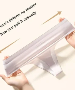 NESLEMY Camel Toe Cover Thongs for Women