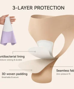 NESLEMY Camel Toe Cover Thongs for Women