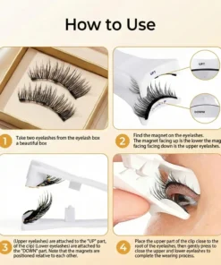 NESLEMY® MAGNETIC Eyelashes Kit-3-Second Installation