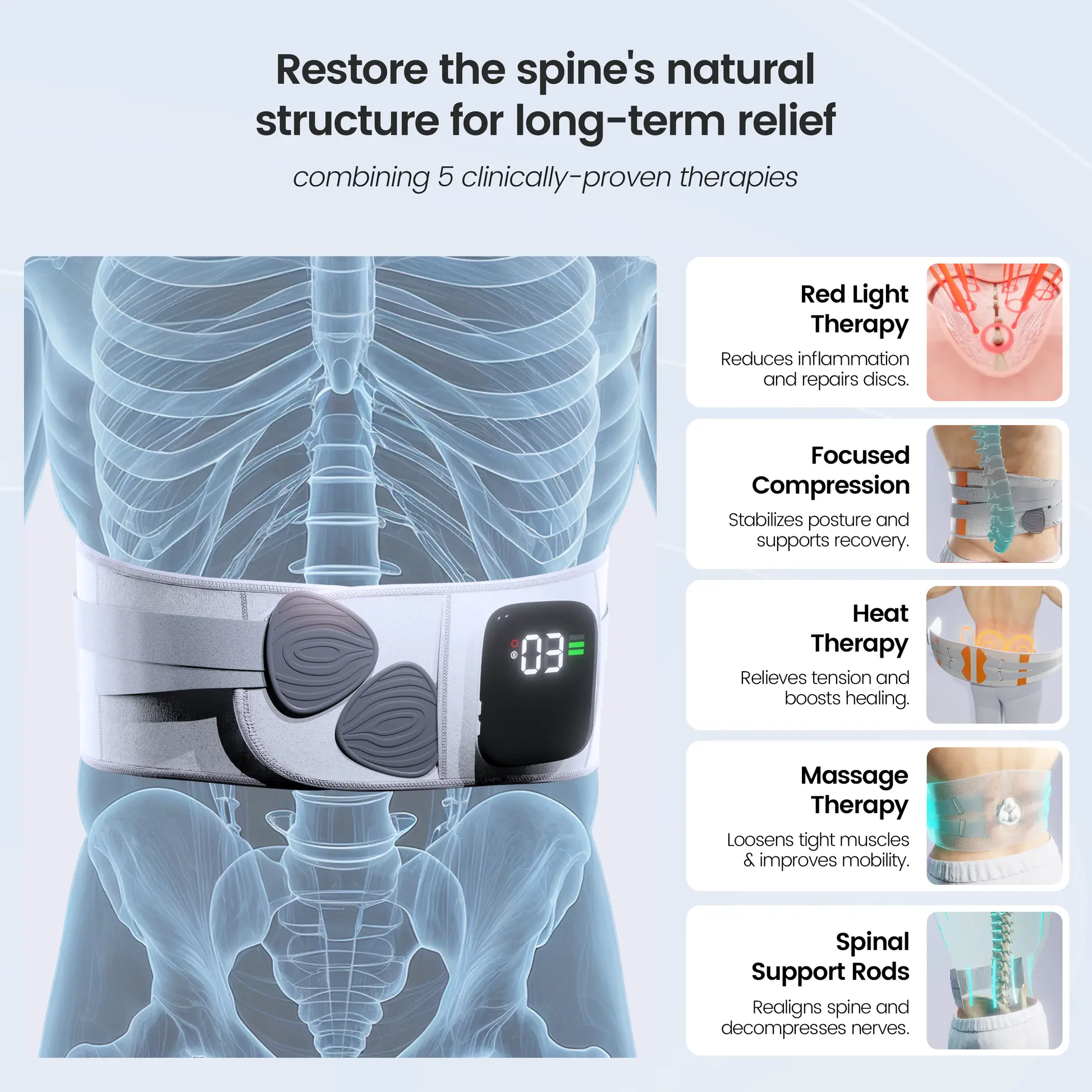 NESLEMY™ Therapy Support Belt