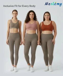 Neslemy® High Waisted Waist Shaping Pocket Shaping Training Leggings