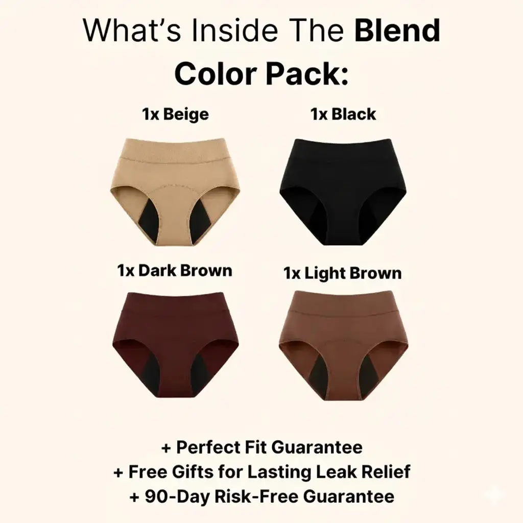 NESLEMY™ 100Leak-Proof Underwear 4-pack