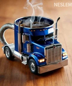 NESLEMY® 3D Semi-Truck Coffee Mug