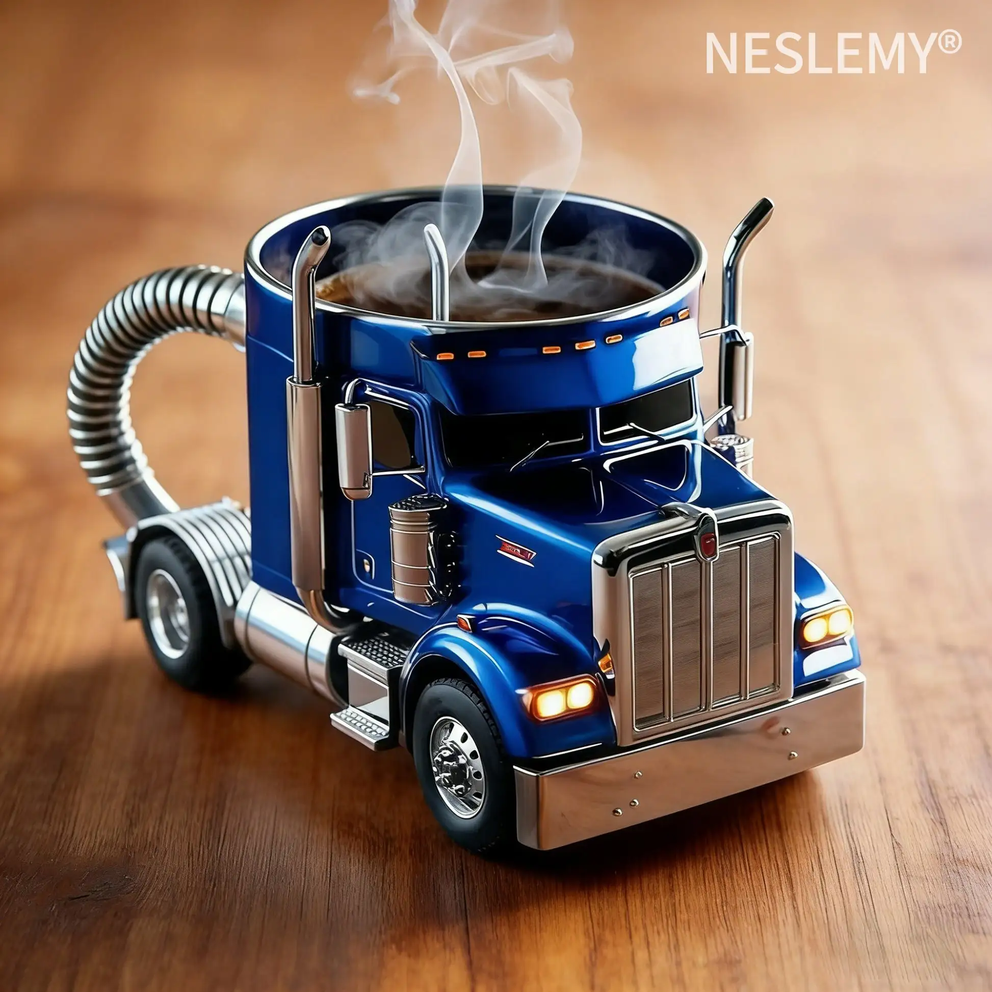NESLEMY® 3D Semi-Truck Coffee Mug