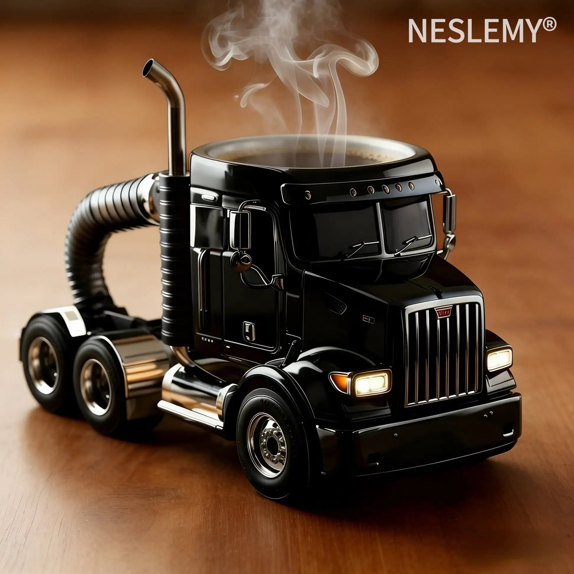 NESLEMY® 3D Semi-Truck Coffee Mug
