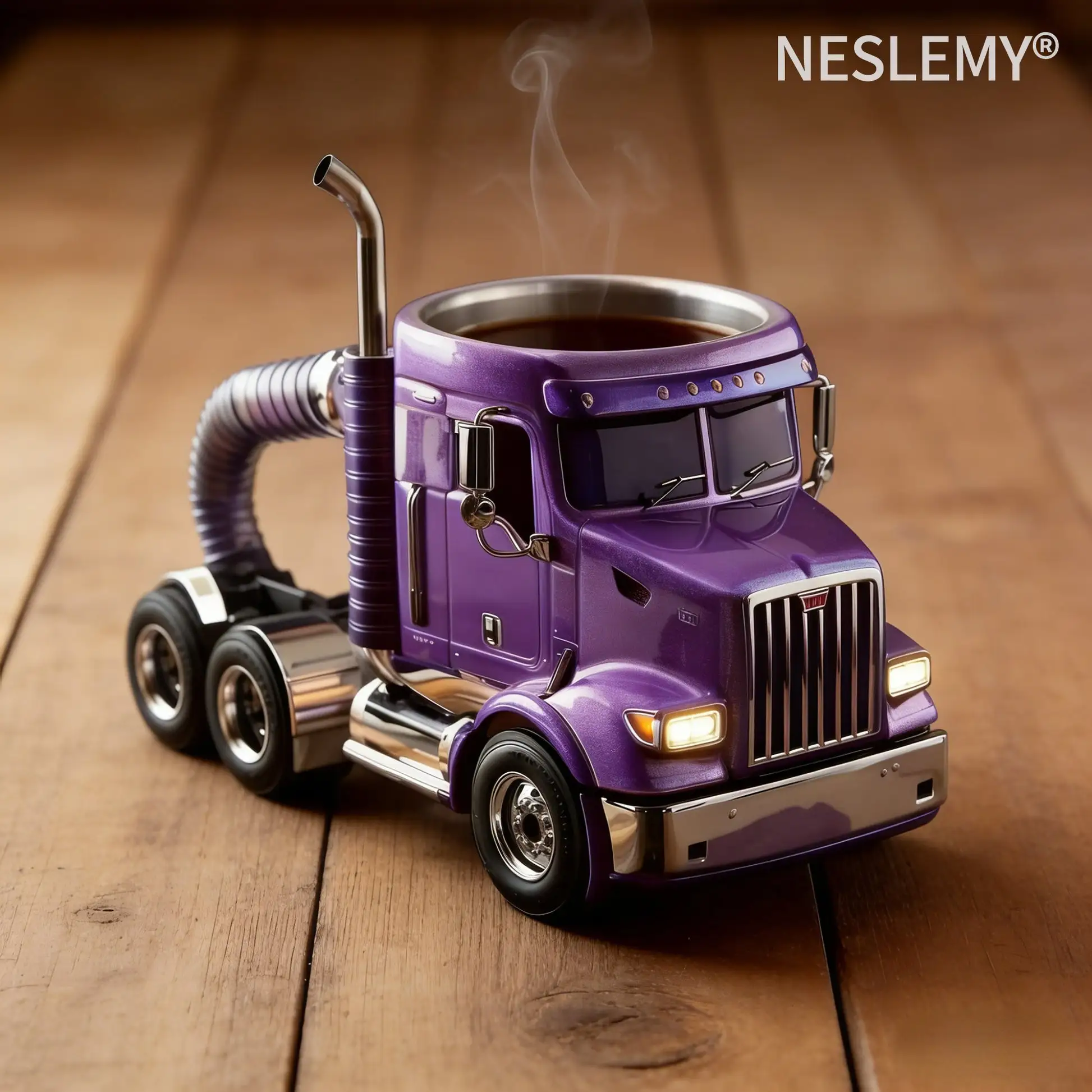 NESLEMY® 3D Semi-Truck Coffee Mug