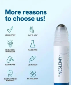 NESLEMY Advanced Hair Growth Roll‑On Serum