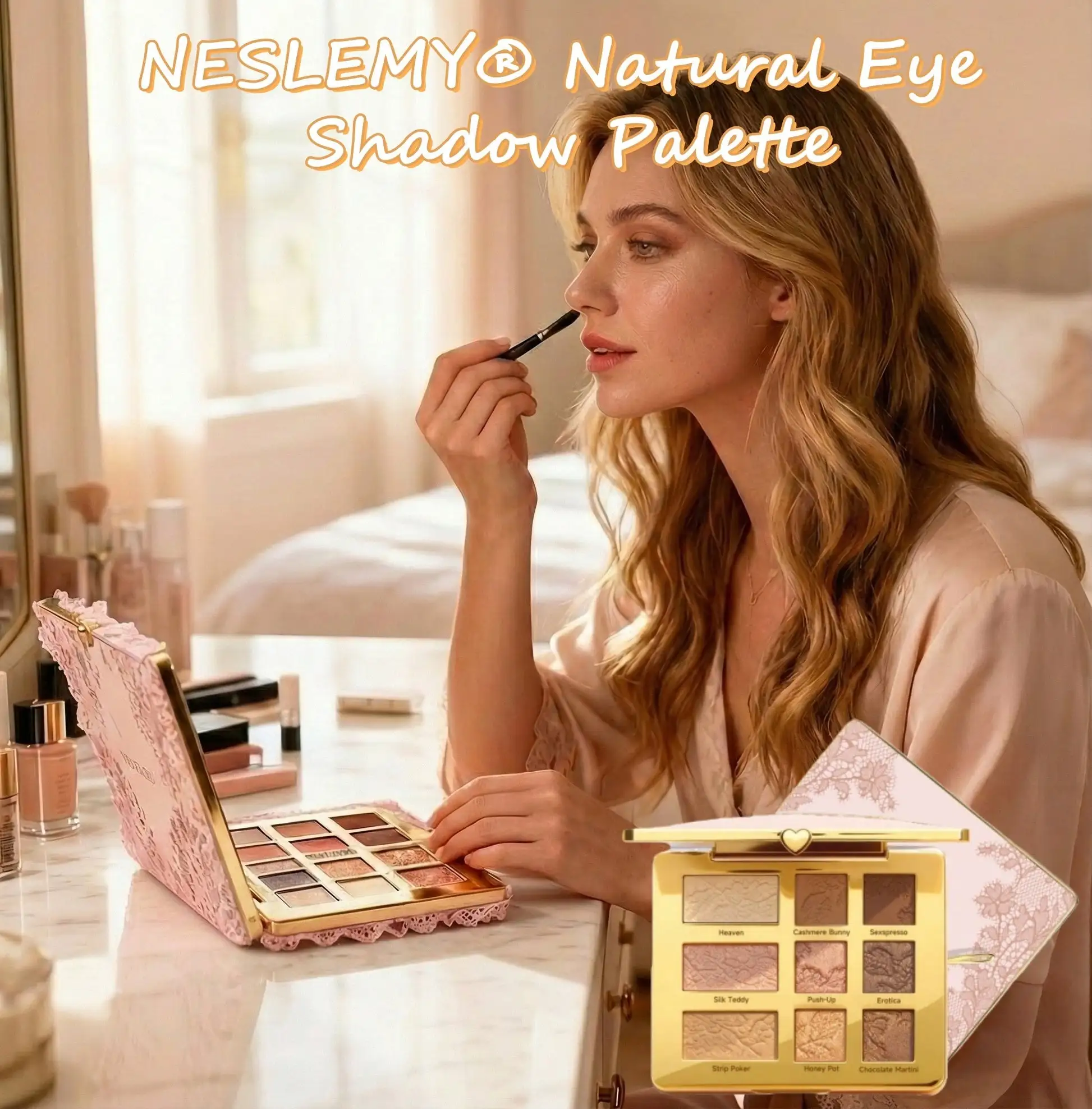 NESLEMY® Natural Eye Shadow Palette