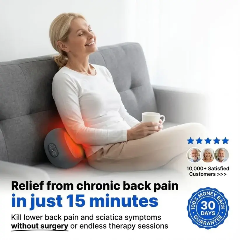 NESLEMY™ - Triple Fusion Massager for Back Pain Relief