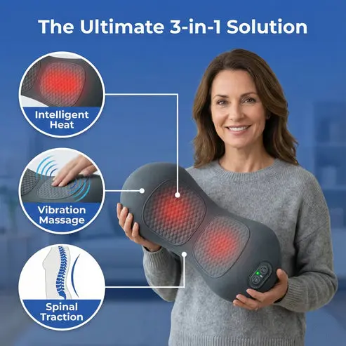NESLEMY™ - Triple Fusion Massager for Back Pain Relief