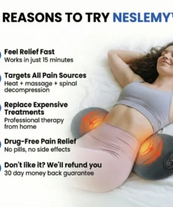 NESLEMY™ - Triple Fusion Massager for Back Pain Relief