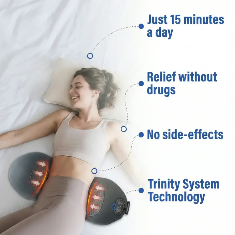 NESLEMY™ - Triple Fusion Massager for Back Pain Relief
