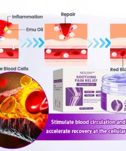 NESLEMY™ Pain Relief Gel With Turmeric Emu Oil for Arthritis Joint Support