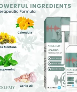 NESLEMY™ Restore hearing and reduce tinnitus by up to 94 within the first week