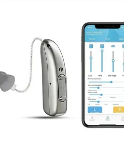 NESLEMY™ Smart AI Hearing Aids with Magnetic Charging – Self-Fitting & App Controlled