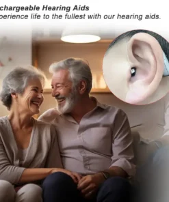 NESLEMY™ Smart AI Hearing Aids with Magnetic Charging – Self-Fitting & App Controlled