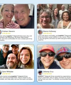 NESLEMY® Tideglusib Fast‑Dissolving Tooth & Gum Repair Oral Strips