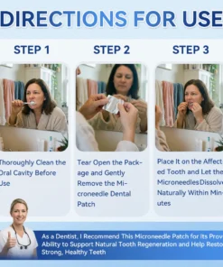 NESLEMY® Tideglusib Fast‑Dissolving Tooth & Gum Repair Oral Strips