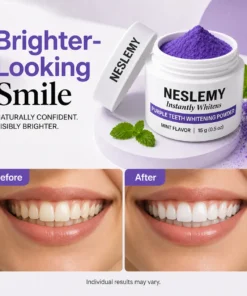 NESLEMY Purple Teeth Whitening Powder