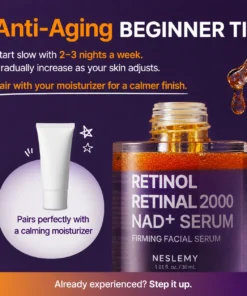 NESLEMY Retinol + Retinal NAD+ Firming Serum