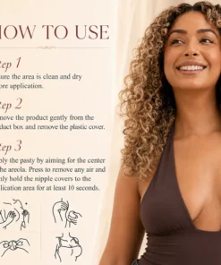 NESLEMY Seamless Sticky Nipple Covers for Women