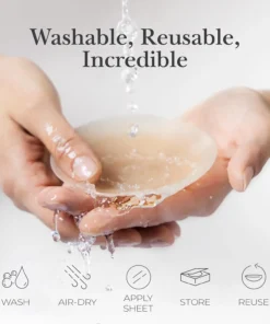 NESLEMY Seamless Sticky Nipple Covers for Women
