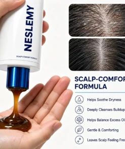 NESLEMY Folliculitis Shampoo for Itchy, Flaky & Oily Scalp