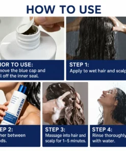 NESLEMY Folliculitis Shampoo for Itchy, Flaky & Oily Scalp
