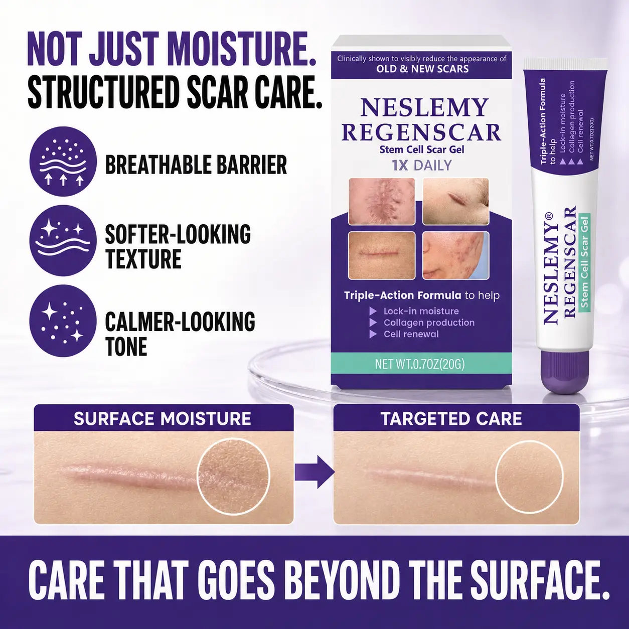 NESLEMY® ReGenScar Stem Cell Scar Gel