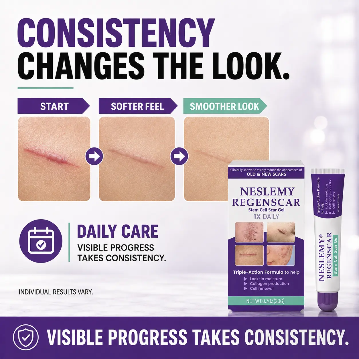 NESLEMY® ReGenScar Stem Cell Scar Gel
