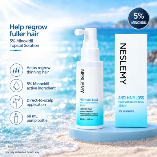 NESLEMY® 5% Minoxidil Hair Regrowth Treatment