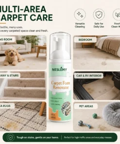 NESLEMY Carpet Stain Removal Foam