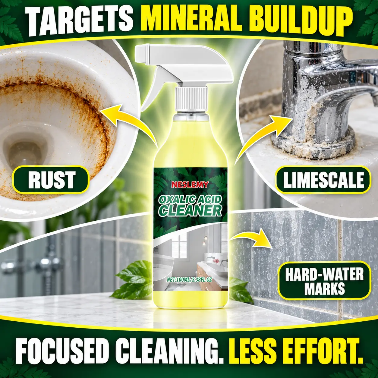Neslemy® Oxalic Acid Bathroom Cleaner