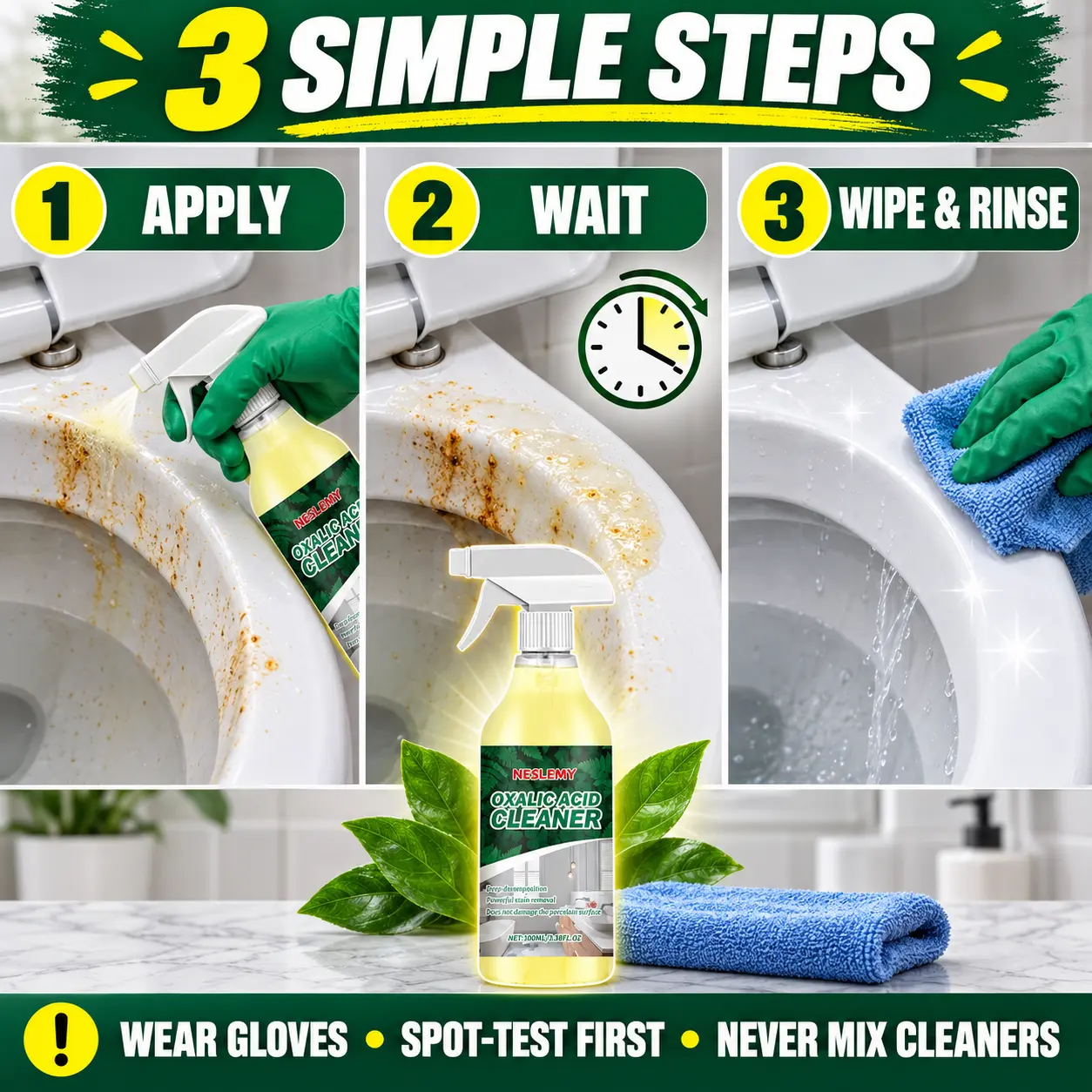 Neslemy® Oxalic Acid Bathroom Cleaner