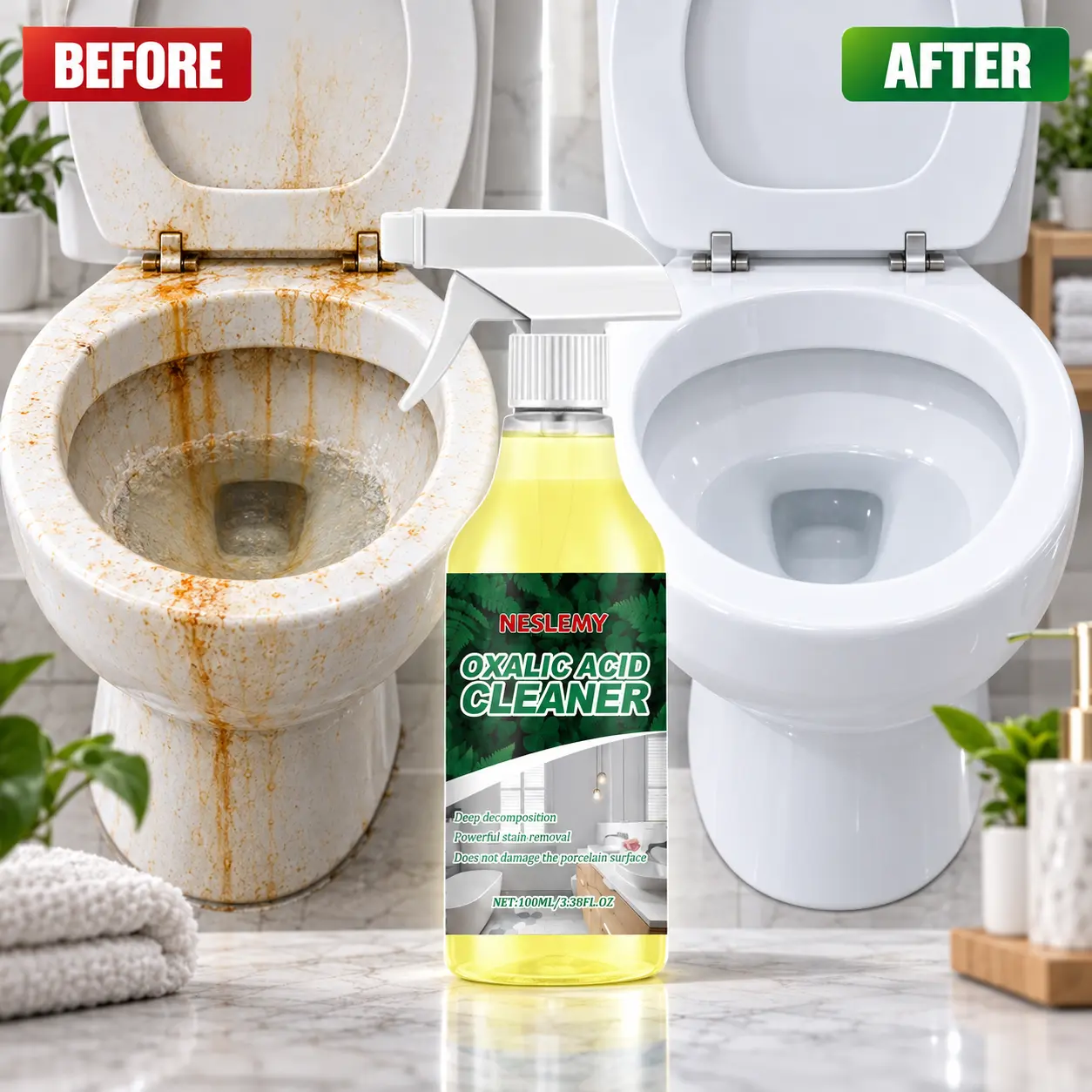 Neslemy® Oxalic Acid Bathroom Cleaner